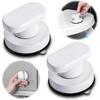 2 Pezzi Maniglie a Ventosa Resistenti, Maniglione a Ventosa, Pomelli per Armadietto Maniglia per Cassetto Porta Armadietto Maniglie a Ventosa per Vetro, Manopola di Controllo per Mobili - Mishan