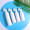 100ML/120ML/150ML/200ML Empty Foam Pump Bottle with Silicone Brush Head for Facial Cleanser & Hand Wash  Pressure Type Dispenser