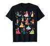 Disney Men's and Boys' Disney Princess Magical Print T-Shirt, Black, Size Small