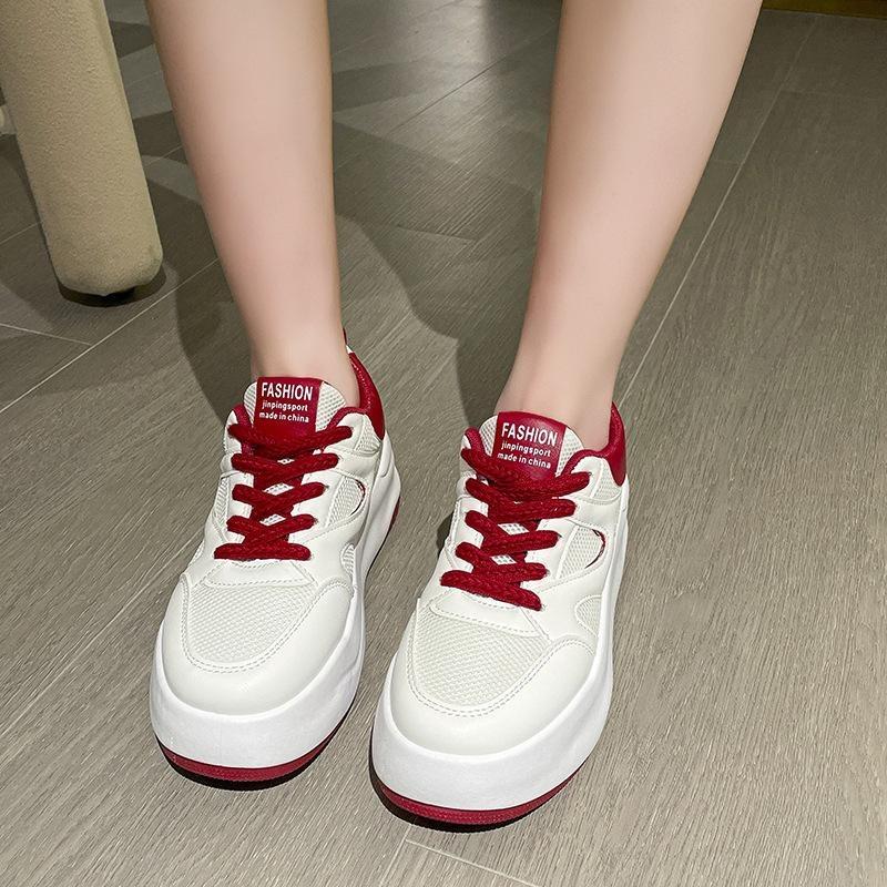 Síťované tenisky Old Daddy Dámské Letní Korejské Dámské Sportovní Boty Silná Podrážka Studentské Ležérní Boty