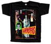 The Munsters Horror Movie Poster T-Shirt Black Vintage Scary All Sizes S-5XL