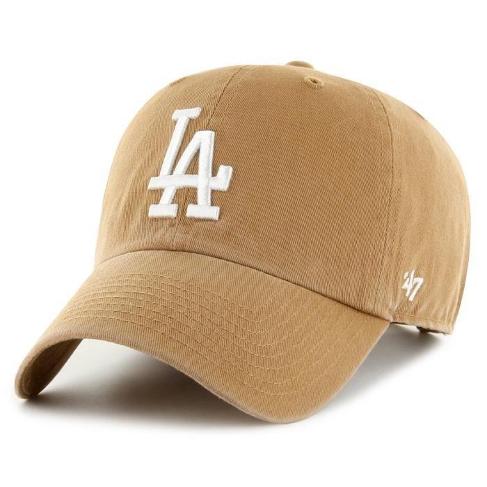 Casquette Strapback CLEAN UP Los Angeles Dodgers - 47 Brand - Homme - 100% coton