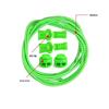 Reflective No-Tie Elastic Shoelaces for Running, Sports, Hiking - Quick and Easy for Lazy and Active Individuals