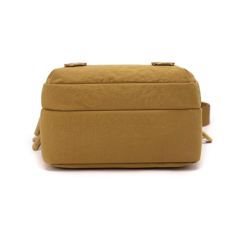 Sac bandoulière léger en nylon pour hommes femmes Sac messager décontracté à bandoulière avec poches zippées