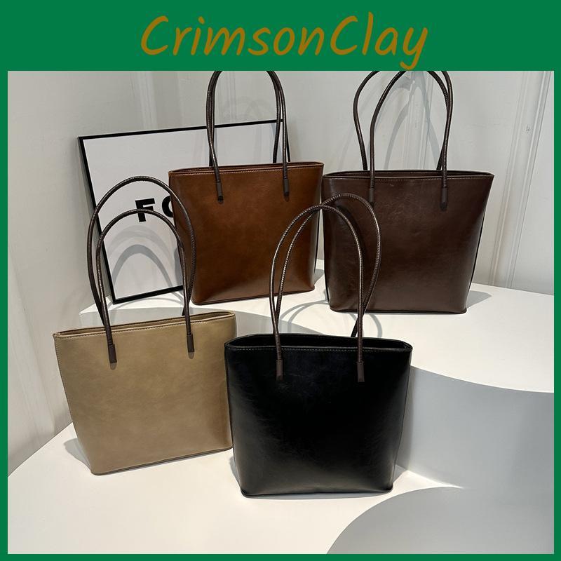 Shoulder Material Pu Crossbody Bag Underarm Bag Handbag Large Capacity Women