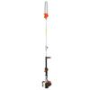 Gas Pole Saw, 25CC 2 Stroke Gas Powered Pole Saws with 30.5 Cm Cutting Bar, Cordless Tree Trimmer with 650ml Fuel Tank, 2.12 To 3.62 M Extendable,