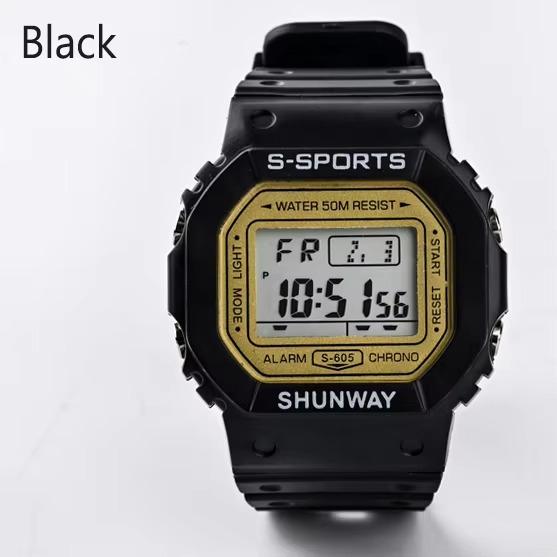 

UTHAI CE21 детские спортивные часы цифровые водонепроницаемые 50м детские часы для мальчиков девочек часы наручные часы Детские мужские женские светодиодные светящиеся