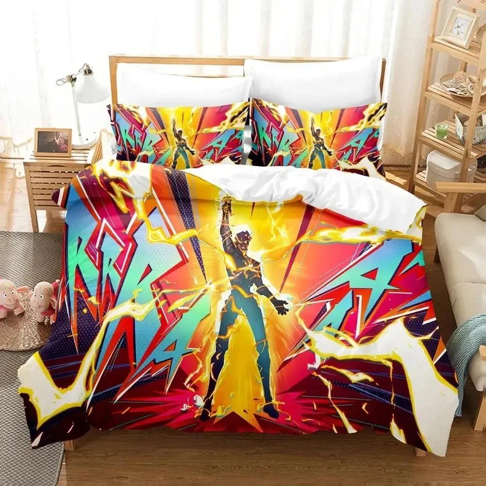 Anime Game Hi-Fi Rush Bedding Set Duvet Cover Bed Set Quilt Cover Pillowcase Comforter king Queen Size Boys Adult Bedding Set