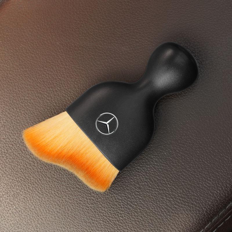 FA01Car Interior Cleaning Soft Brush Dust Removal Tools For Mercedes Benz AMG GLE GLS CLA CLE GLC CLS GLA W223 W213 W206 W464 W247