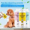 Pudră Curățare Uscată Animale de Companie 260g Șampon Fără Clătire pentru Câini și Pisici Lichid de Baie Cățeluș și Iepure Curățare Spălare Corp Animale de Companie