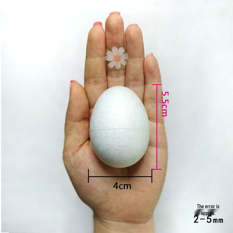Large Foam Egg-Shaped Flower Bud for Rose, Poppy & Hyacinth Art