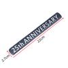 1Pc 3D ABS Logo Car Fender Side Rear Trunk Emblem Badge Stickers Car Body Decal Car Exterior Stickers
