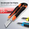 Cardboard Cutter Utility Knife with Replaceable Blade for Wallpaper, Hardware, Engraving, and Unboxing.