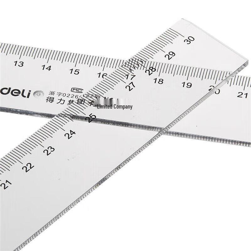 Deli Plastic Ruler