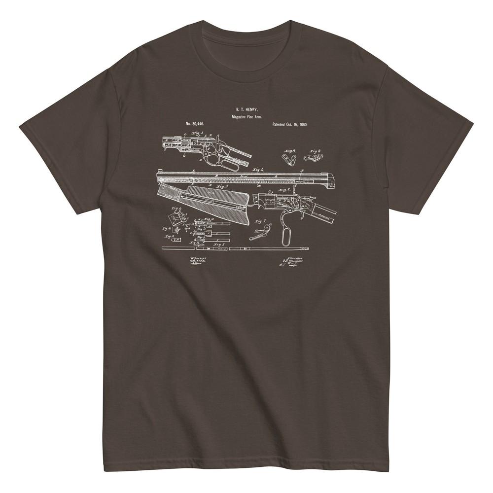 

1860 Repeating Rifle Patent Unisex Classic T-Shirt 2XL