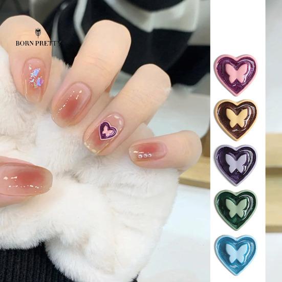 

Good Nail Ornaments Nails Ornaments Wide Application Alloy 3D Visual Effect