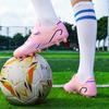 Boys Football Shoes AG/TF Spike Rubber Soft Sole Kid's Professional Artificial Turf Training Football Boots for Girls Soccer Shoes