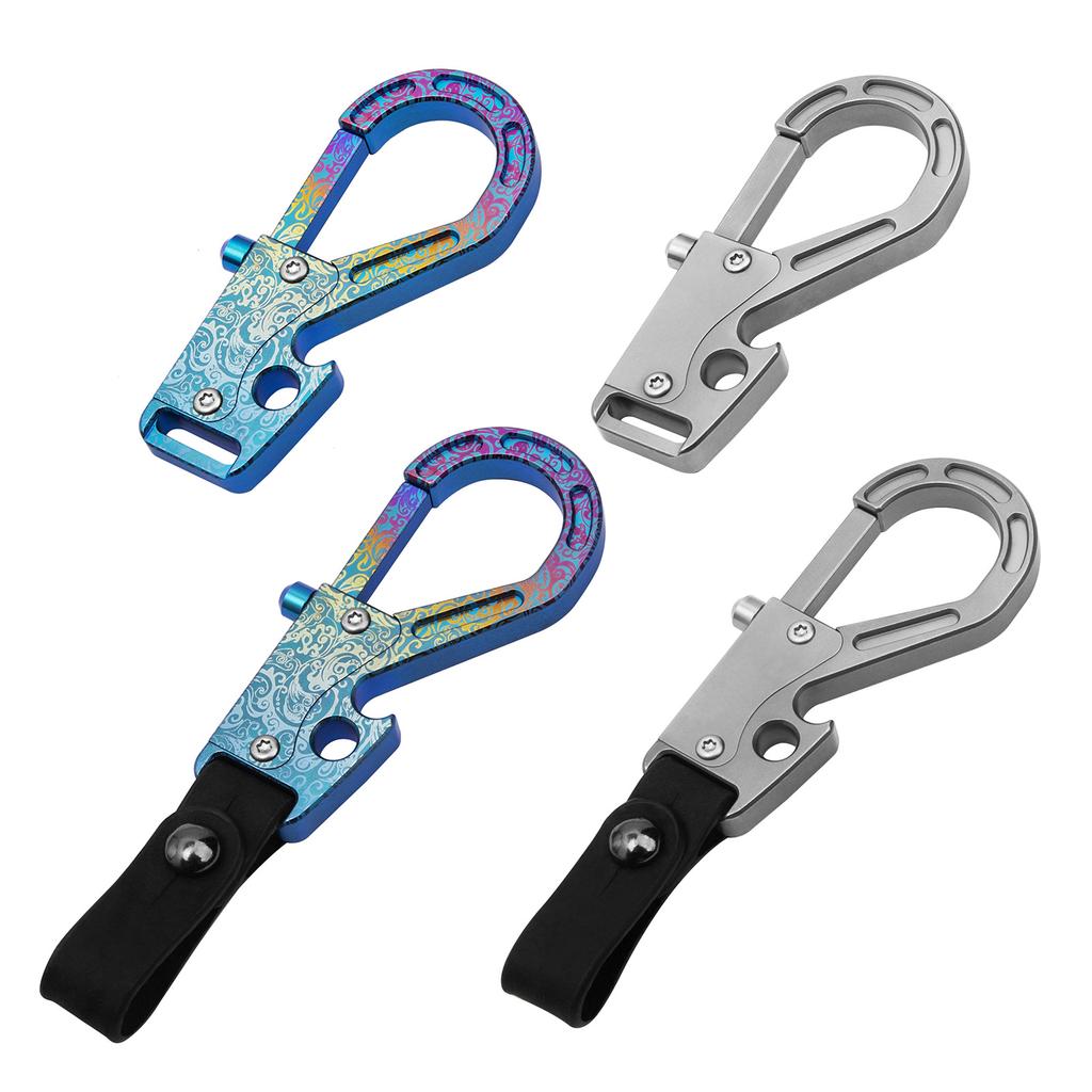 Small Heavy Type Keychains Clip Prevent Loss Quickly Release Keychains for Outdoor Activity