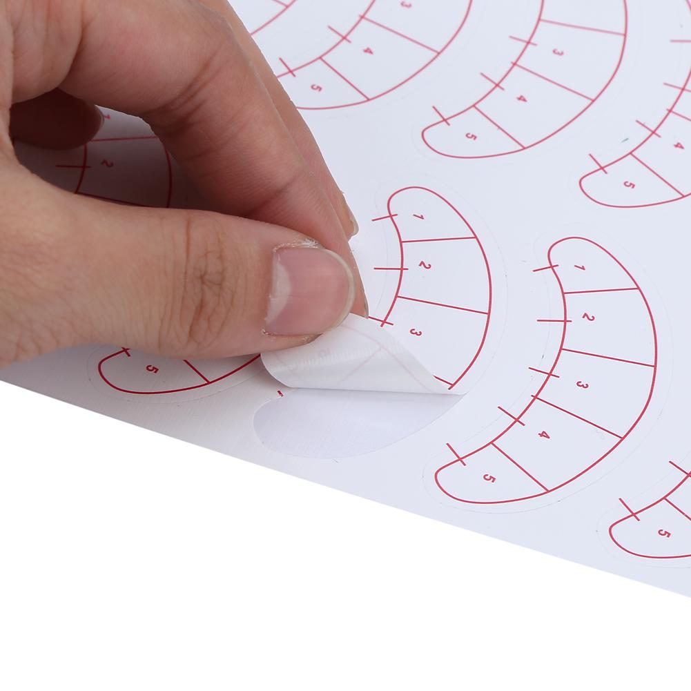 140PCS Eyelashes Extension Adhesive Sticker Eye Lash Isolation Positioning Pads Patches Tool