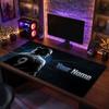 Erling Haaland Custom Large Mouse Pad, Personalized Name Text Print, Football Logo Non‑Slip Desk Mat Gaming Gift