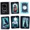 Witch'S Familiar Runic Oracle 24 Karte Indie Tarot Deck Runen Tier Runen Karten