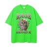 Rage Consumes Me Funny Gifts Cat Meme T Shirt Unisex Fashion Kawaii Tshirts Men Short Sleeve Casual Cotton Oversized Tshirt