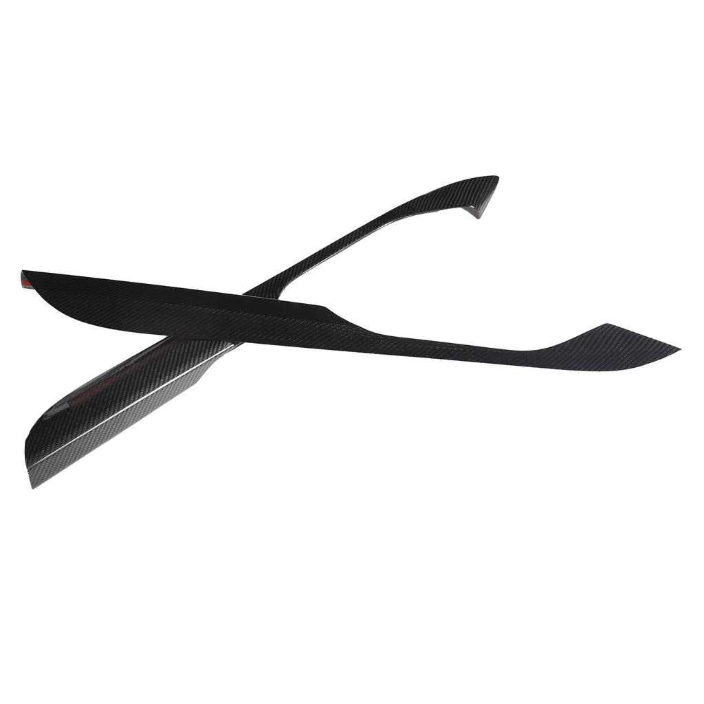 2PCS Gear Shift Side Frame Carbon Fiber Decoration Replacement for Cayenne 2018?2021