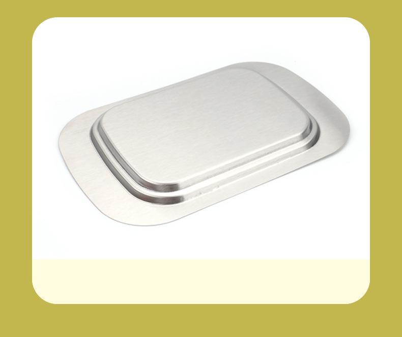 Stainless Steel Butter Dish with Lid