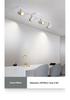 Nordic LED Ceiling Spotlight for Bedroom, Living Room, Background Wall, and Cloakroom