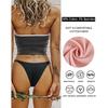 FINETOO Cotton Thongs for Women Sexy Panties Underwear Solid Color Intimates Lingerie