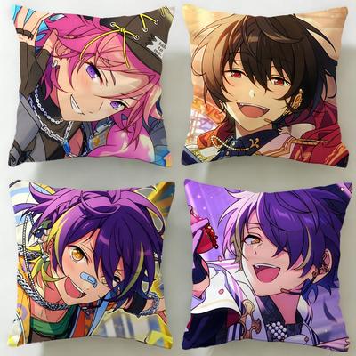 Populair spel Ensemble Stars Kussensloop Zacht & Makkelijk te Wassen Kussensloop – Veelzijdig voor Bank, Bed, Reizen en Kantoor