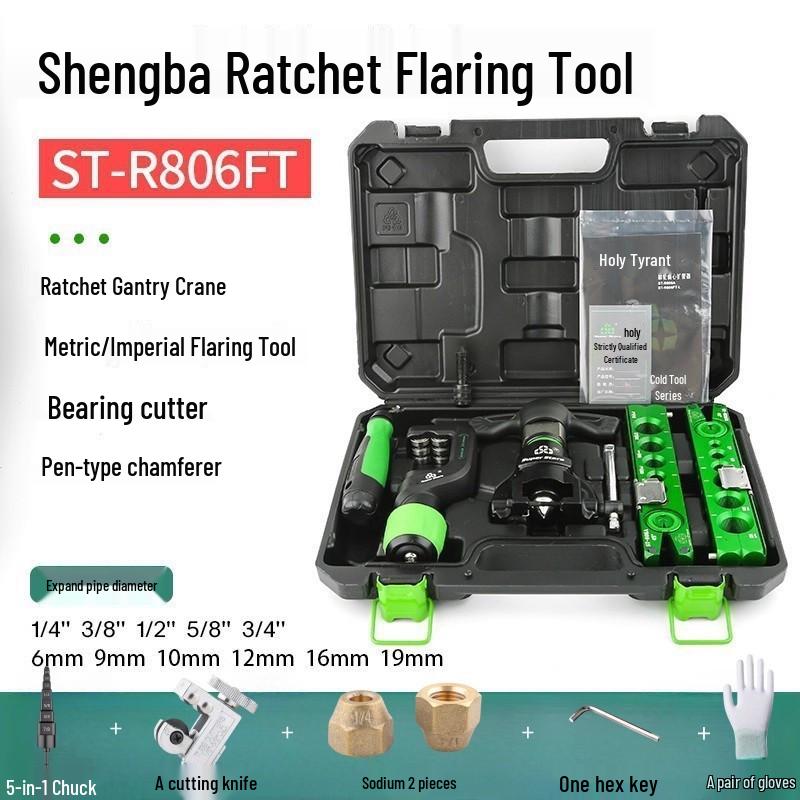 Sage Expander ST-806FT Air Conditioner Copper Pipe Flaring Tool Set