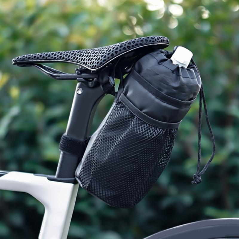 Bike Handlebar Strap on Water Bottle Storage Bag with Shoulder Strap for Travel