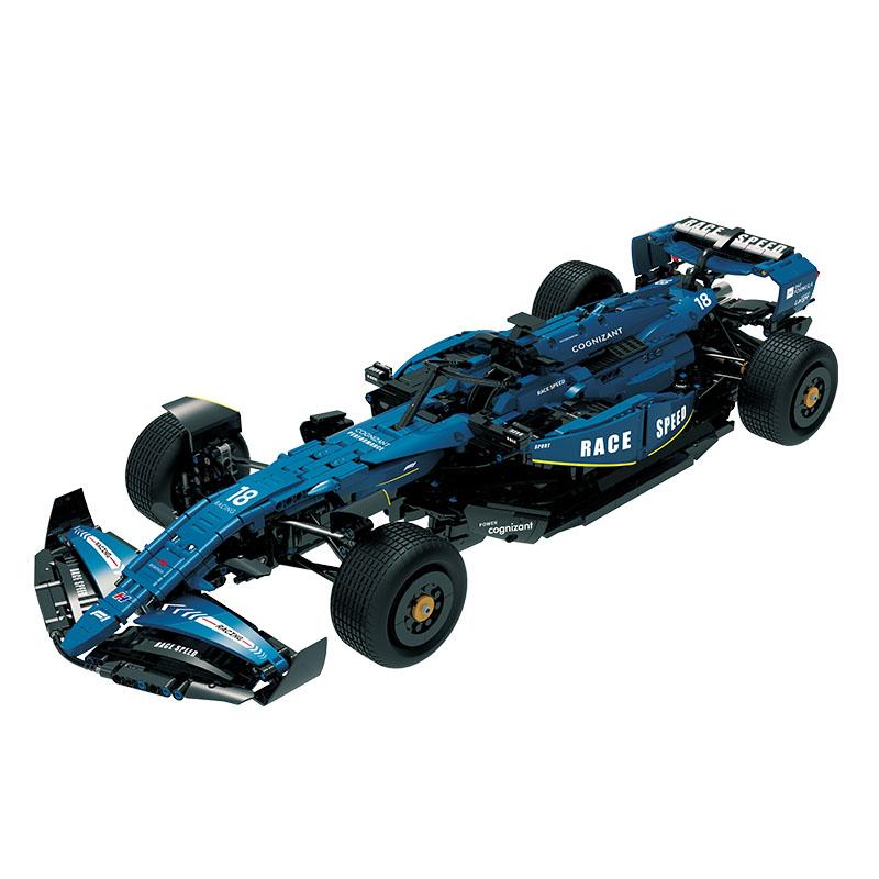2361Pcs F1 Racing Car Building Blocks 18 number racing car model City Sports Car Bricks Toy Gift for Creative Kids