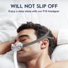 A71Z Balení 4 ks Pásek pro hlavové opěrky Air Fit P10, Náhradní hlavové opěrky CPAP pro nosní polštářkovou masku Airfit P10, S 12 nastavovacími klipy