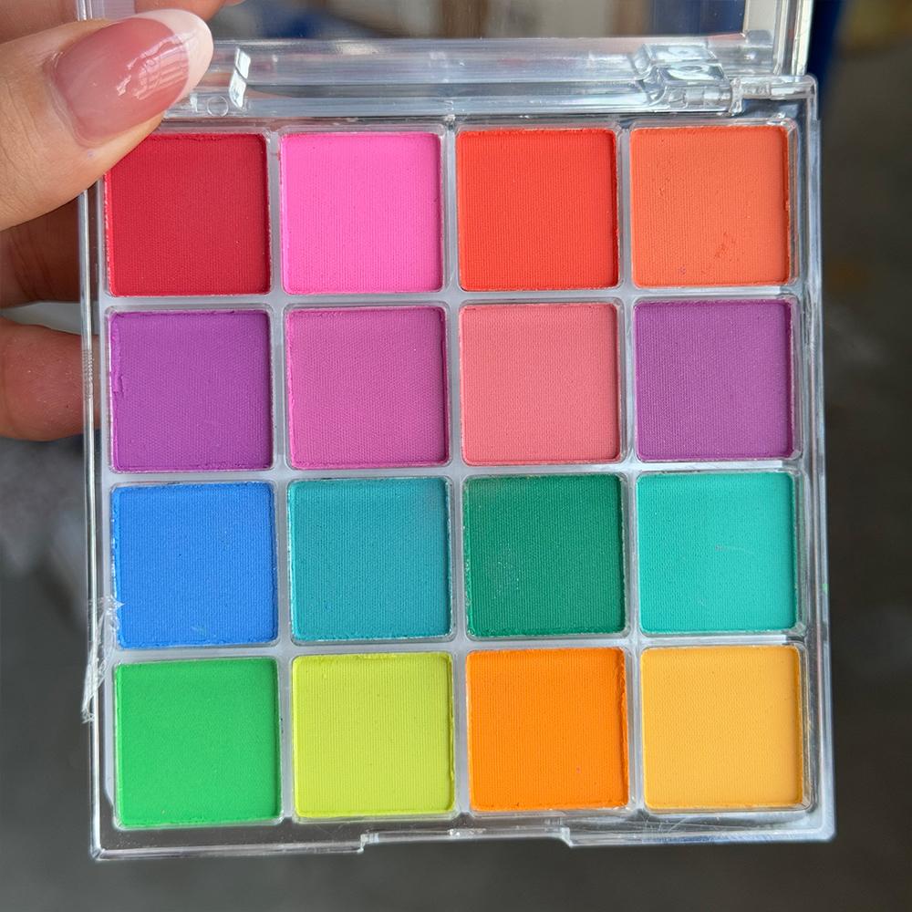 16 barev Kouzelný zrcadlový prášek na nehty Třpytivý třecí prach Pigment na manikúru Y2K Metalický holografický prášek na lakování nehtů