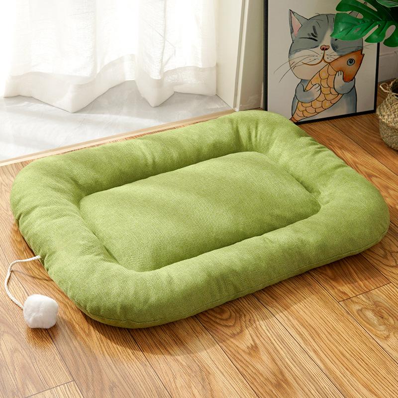 Pet Square Nest Mat Is Soft Comfortable and Highly Elastic Cat Mat and Dog Mat Universal Square Pet Mat for All Seasons