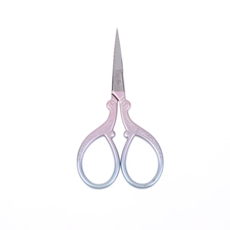 Sharp Embroidery Scissors Sewing Scissors With Leather Scissors Cover For Needlework Craft Sewing Handicraft DIY Tool