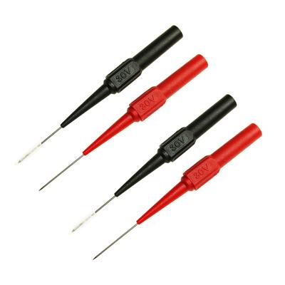 4ks testovací sondy pro prodloužení zadního propichovacího hrotu jehly pro multimetr