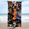 Pantera Band Print Beach Towel, Large Soft Quick Dry Towel for Beach Camping Swimming