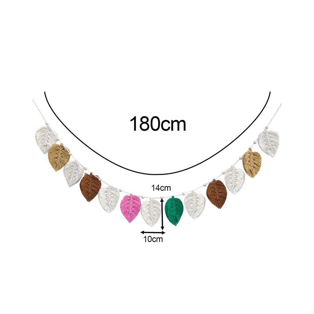 Macrame Wall Hanging Bohemian Boho Wall Banner for Apartment