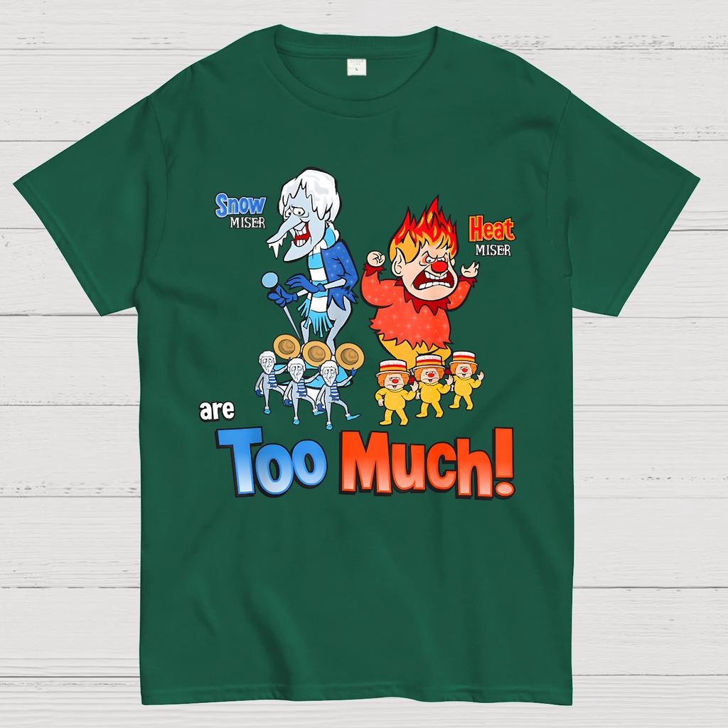 Christmas Miser shirt Brothers Cotton Summer Casual Cool Loose T-Shirt