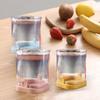 Kitchen Utensils Fruit Slicer Cup Stainless Steel Push Plate Fruit Vegetable Cutter Quickly Making Salad Bowl Supplies