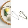 Decorative Big Safety Pin Craft Of Sturdy Alloy For Craft And Professional Tailors
