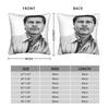 B-Brad Pitts Photo Pillow Case  Soft Pillow Cover Fashion Cushion Cover For Sofa Home Decor