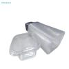 50Pcs Transparent Square Cake Packaging Boxes – Disposable Plastic Containers for Pastry/Dessert Takeout & Storage