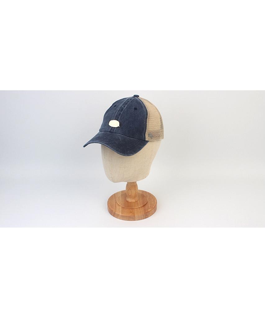 Yunibeosyeolkemiseuteuli Pigment Washing Navy Meshcap