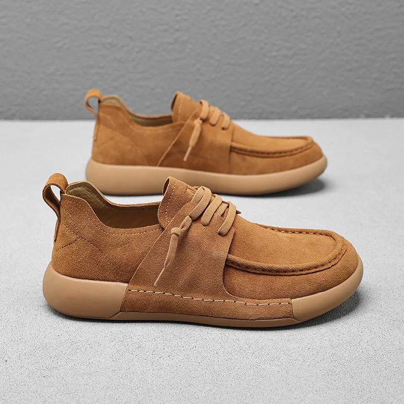 Módní podzimní zimní horké prodeje Pánské kotníkové boty Ručně vyráběné podrážky Pohodlné pánské business casual boty Kancelářské každodenní Oxfordské boty