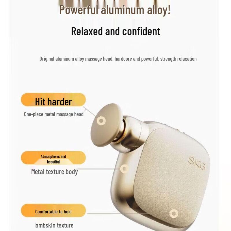 SKG F3 Mini Portable Fascia Massager Gun CN plug (adapter included)
