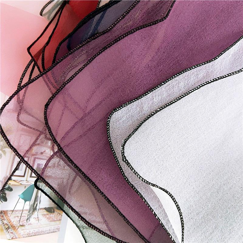 New Solid Color Scarf For Women In Spring And Autumn Versatile Ribbon Wrist Strap Headband Fashionable Decoration Student Neck Protection Small Scarf
